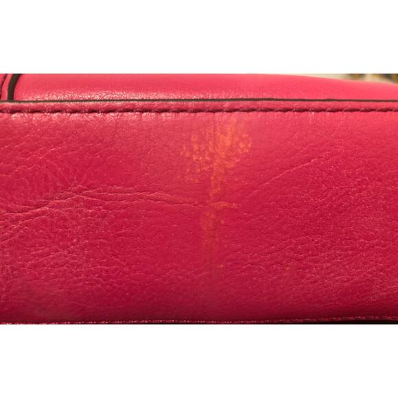 Rebecca Minkoff Women's Small Shoulder Cross Body Purse Bag Tote Red - Picture 14 of 15